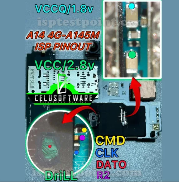 Samsung SM-A14 (A145) ISP Pinout Download 2026