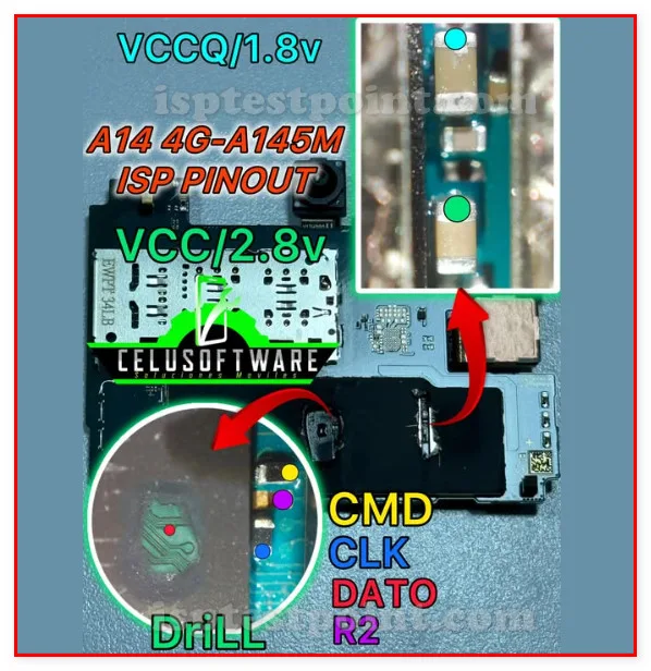 Samsung SM-A14 (A145M) ISP Pinout Download 2026